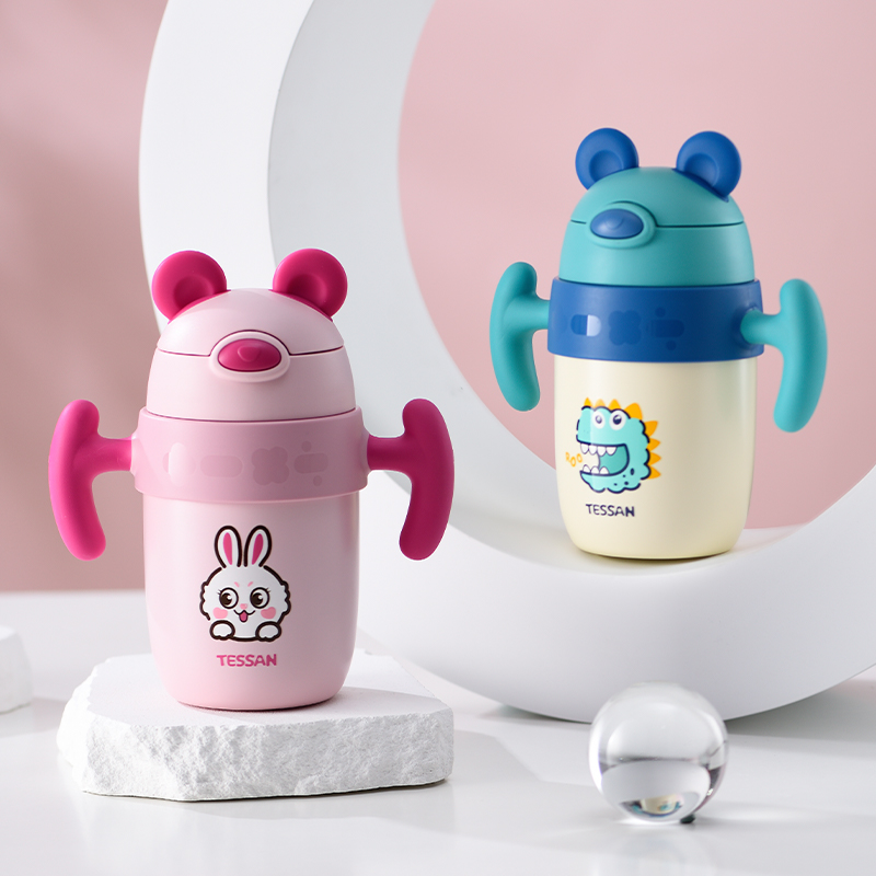 330ML Stainless Steel Insulated Tumbler Direct Drink Coffee Cup for Girls with Rope