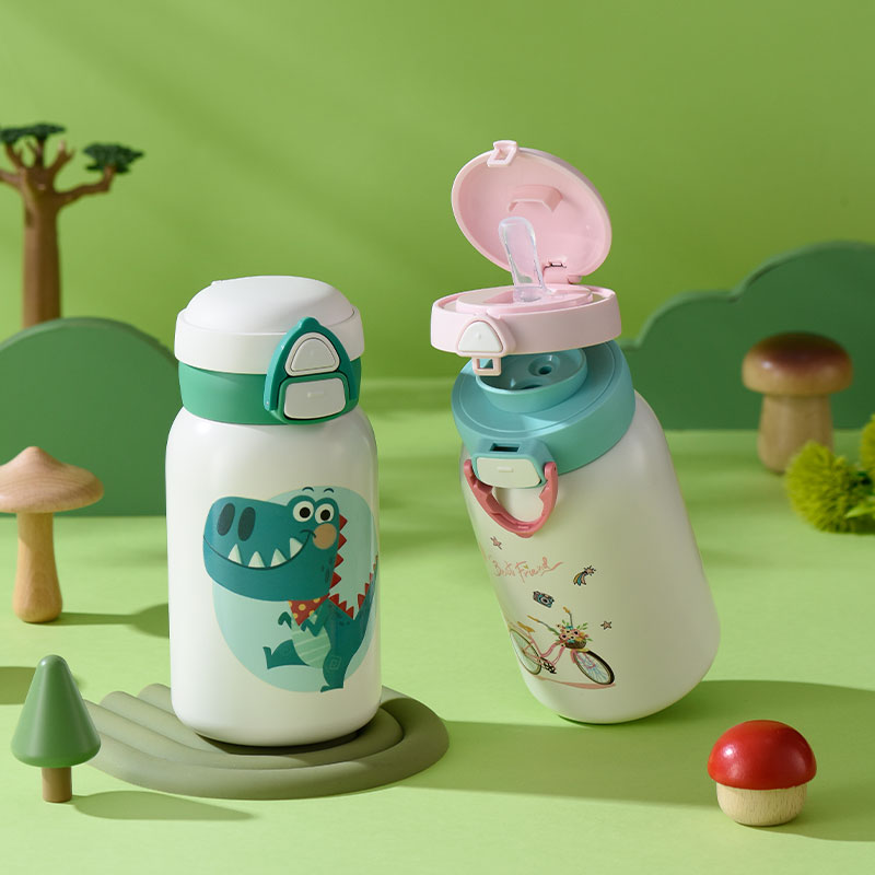 Tessan 18 oz BPA-Free Children's Insulated Stainless Steel Water Bottle 